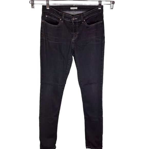Eileen Fisher Women's Black Skinny Jean Size‎ 10 Excellent Condition - Picture 1 of 6